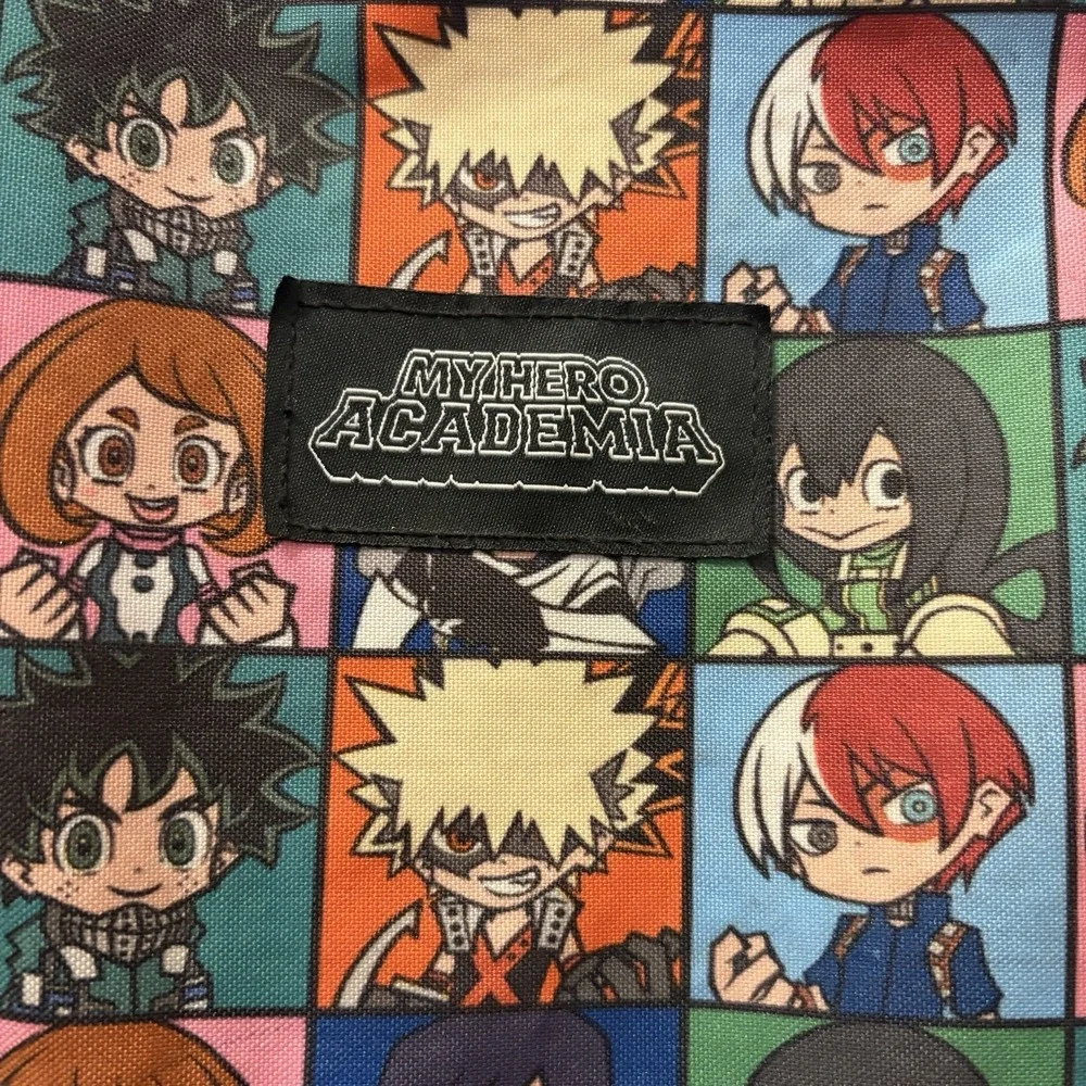 Bioworld My Hero Academia Chibi Print Backpack Laptop Sleeve Multicolor